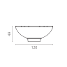 Светильник PVC накладной LIGHTSTAR SOLIDO E27 216616