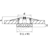 Светильник точечный встраиваемый LIGHTSTAR MATTONI 006234