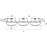 Светильник точечный встраиваемый LIGHTSTAR OCULA 011834