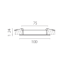 Светодиодная панель LIGHTSTAR ZOCCO 223072-XS