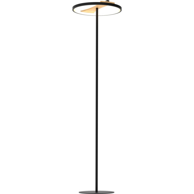 Торшер LIGHTSTAR LODI 723727 LED 9W 720LM 3000K черный/дерево