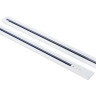 Трек двухконтактный однофазный встраиваемый LIGHTSTAR BARRA 501025