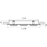 Встраиваемый светильник LIGHTSTAR SINGO 011613