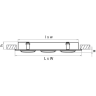 Встраиваемый светильник LIGHTSTAR SINGO 011623